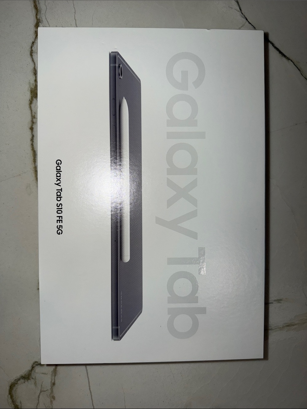 Samsung Galaxy Tab S10 FE 5G - Gray Tablet with White S Pen